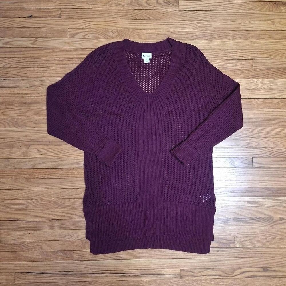 Unbranded Women's Burgundy Jumper